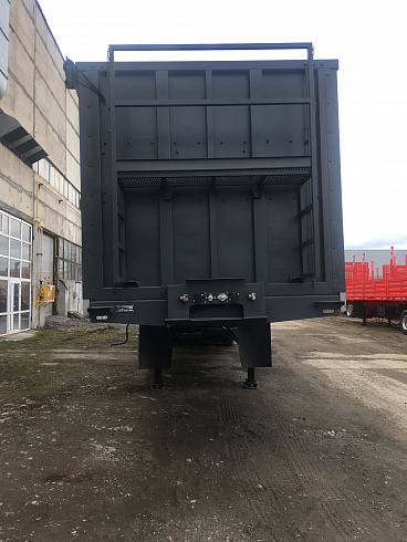 Полуприцеп-щеповоз САВ 93183R с гидробортом
