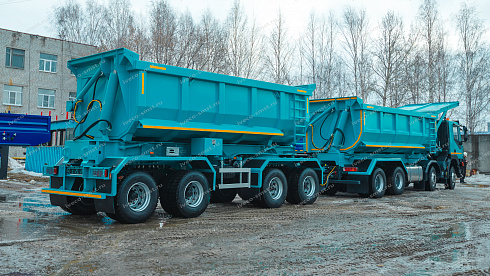 Самосвал АМТ N.V. 752901 (8x4) 560 л.с. под перевозку руды