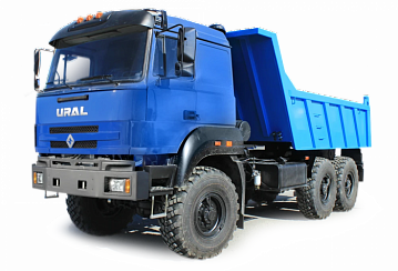 Самосвал Урал-М 55571-3121-80 6х6, 283 л.с, 10500 кг