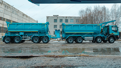 Самосвал АМТ N.V. 752901 (8x4) 560 л.с. под перевозку руды