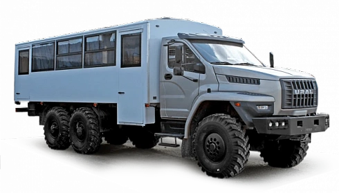Вахтовый автобус УРАЛ NEXT 3255-5013-73 6x6, 283 л.с, 22 мест