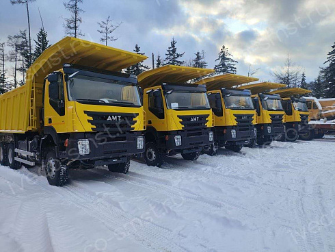 Самосвал АМТ N.V. 652900-AD со скальным кузовом