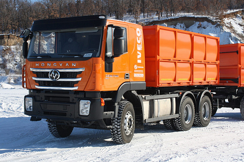 Самосвал-зерновоз Hongyan Genlyon (6х4) 350 л.с. 