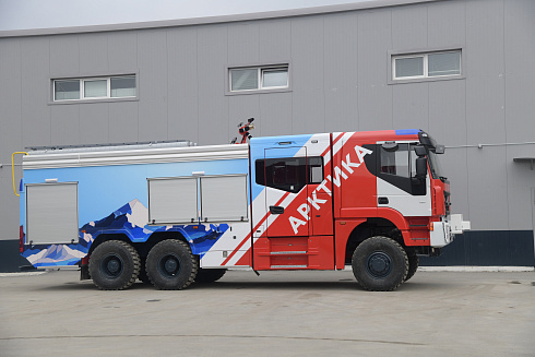 Пожарная автоцистерна на шасси AMT N.V. / АЦ-6,0-10