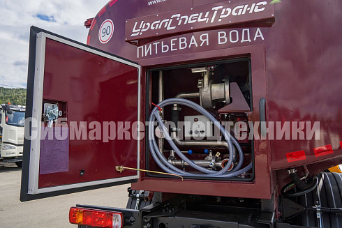 Автоцистерна для питьевой воды на шасси AMT N.V. / АЦПТ-10НО
